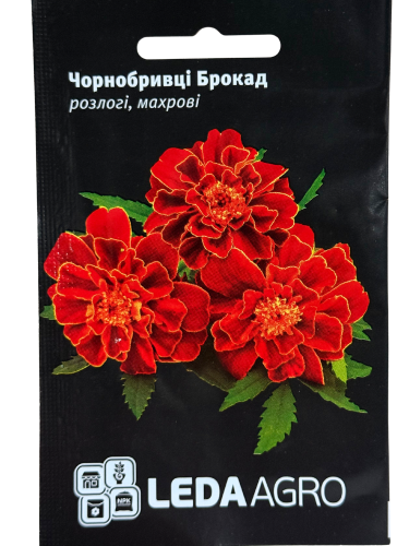 Чорнобривці "Брокад" ТМ "Leda Agro" 0,2 г.