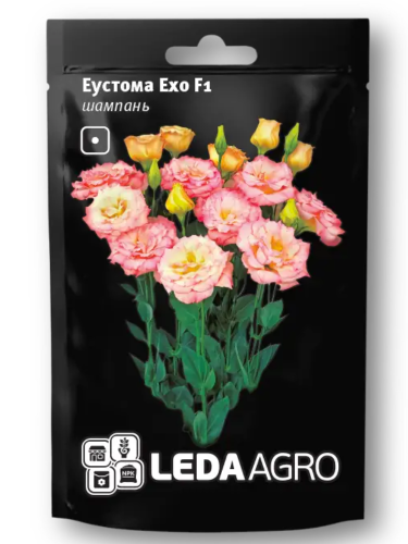 Эустома "Эхо F1" шампанья ТМ "Leda Agro" 5 шт.