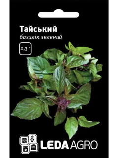 Базилік зелений "Тайський" ТМ "Leda Agro" 0,3 г