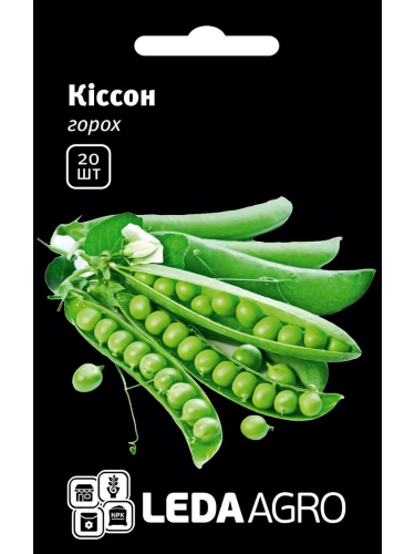 Горох "Киссон" ТМ "Leda Agro" 20 шт