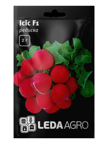 Редис "Ісіс F1" ТМ "Leda Agro" 2 г