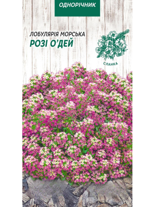 Лобулярия морская "Розе О'дей" ТМ "Семена Украины" 0,1 г.
