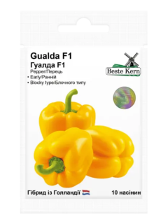 Перець "Гуалда F1 (жовтий)" ТМ "Bestе Kern" 10 шт.