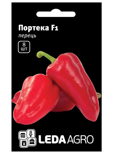 Перець "Портека F1" ТМ "Leda Agro" 8 шт.