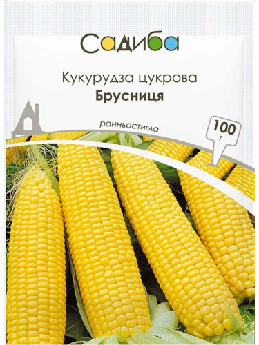 Кукурудза цукрова "Брусниця" ТМ "Садиба центр" 100 г.
