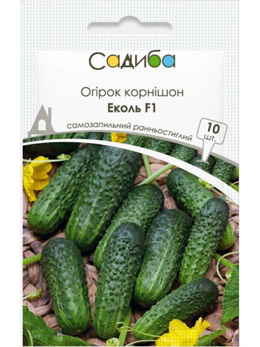 Огірок "Еколь F1" ТМ "Садиба центр" 10 шт.