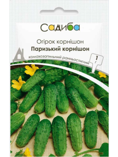 Огурец "Парижский корнишон" ТМ "Усадьба центр" 1 г.