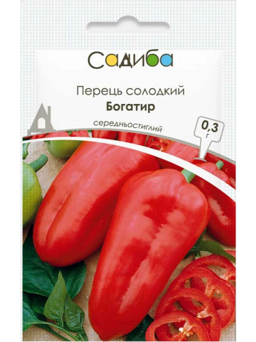 Перец сладкий "Богатырь" ТМ "Усадьба центр" 0,3г.