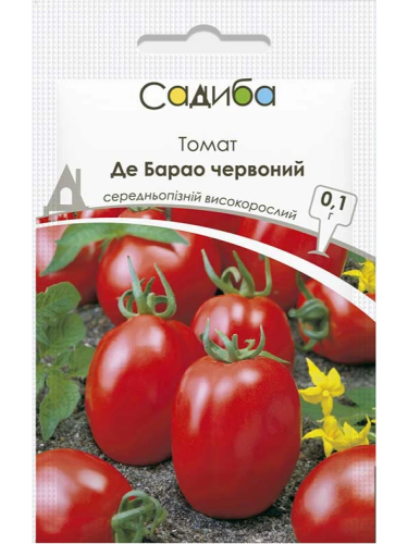 Томат "Де Барао красный" ТМ "Усадьба центр" 0,1г.