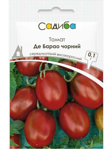 Томат "Де Барао чорний" ТМ "Садиба центр" 0,1 г.