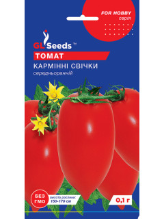 Томат "Кармінні свічки" ТМ "GL Seeds" 0,1 г.