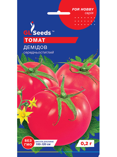 Томат "Демидов" ТМ "GL Seeds" 0,1г.