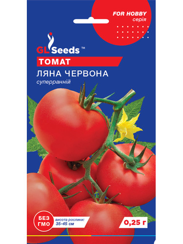 Томат "Ляная красная" ТМ "GL Seeds" 0,25г.
