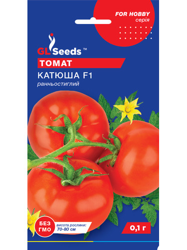 Томат "Катюша F1" ТМ "GL Seeds" 0,1 г.