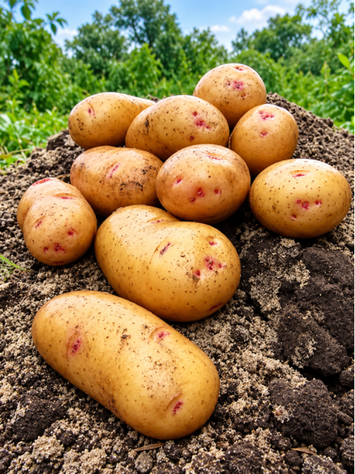 Картофель Тирас семенной (ультранание, 1 репродукция) 5 кг.