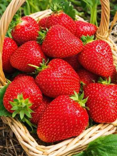 Полуниця Роксана (середньостиглий сорт) (5 шт. в упаковці)
